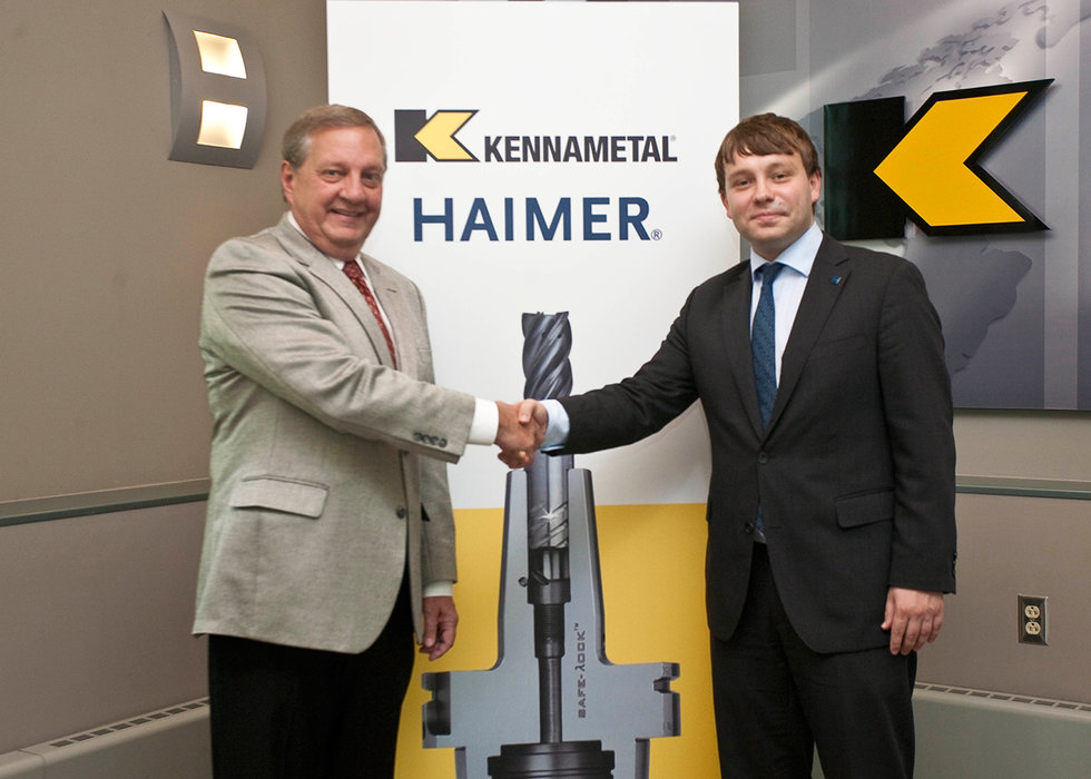 Kennametal, Haimer와 함께 혁신적인 Kennametal KM4X 스핀들 커넥션 공급 계약 체결
